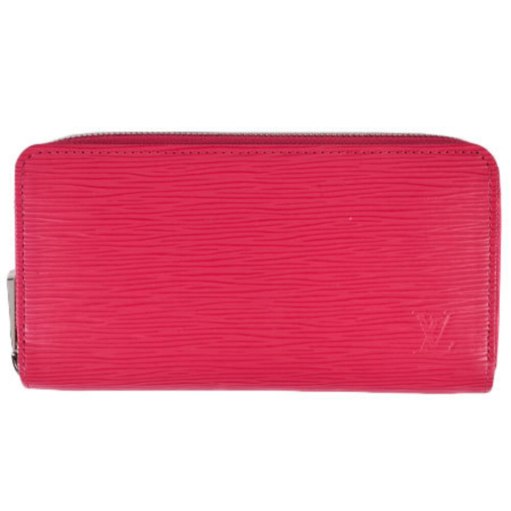 Louis Vuitton LOUIS VUITTON Zippy Epi Rose Pondicherry Leather Round Wallet M...